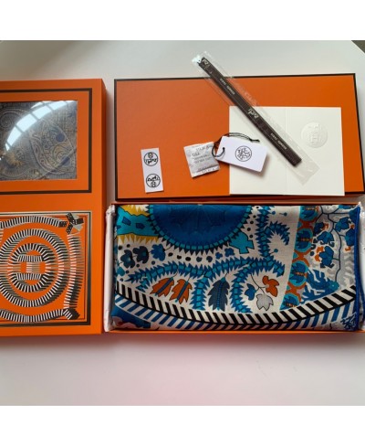 Scialle 140 Paisley Blossom HERMES