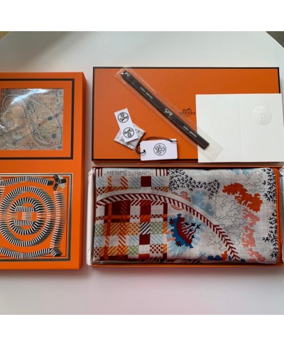 Scialle 140 Paisley Blossom HERMES